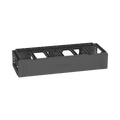 Organizador de Cables Horizontal PatchRunnerâ„¢, Sencillo (Solo Frontal), Para Rack de 19in, 2UR