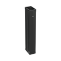 Organizador Vertical PatchRunnerâ„¢, Doble (Frontal y Posterior), Para Rack Abierto de 45 Unidades, 12in de Ancho, Color Negro