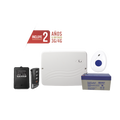 Kit de Panel de Alarma HÃ­brido 4G LTE con botÃ³n de PÃ¡nico y DetecciÃ³n de CaÃ­das InalÃ¡mbrico, Incluye SIM con 2 aÃ±os de Datos y APP Gratis
