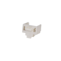 Kit de 10 Dispositivos para Bloquear Puertos Jack RJ45, Color Blanco Mate, Incluye Llave de Extracción