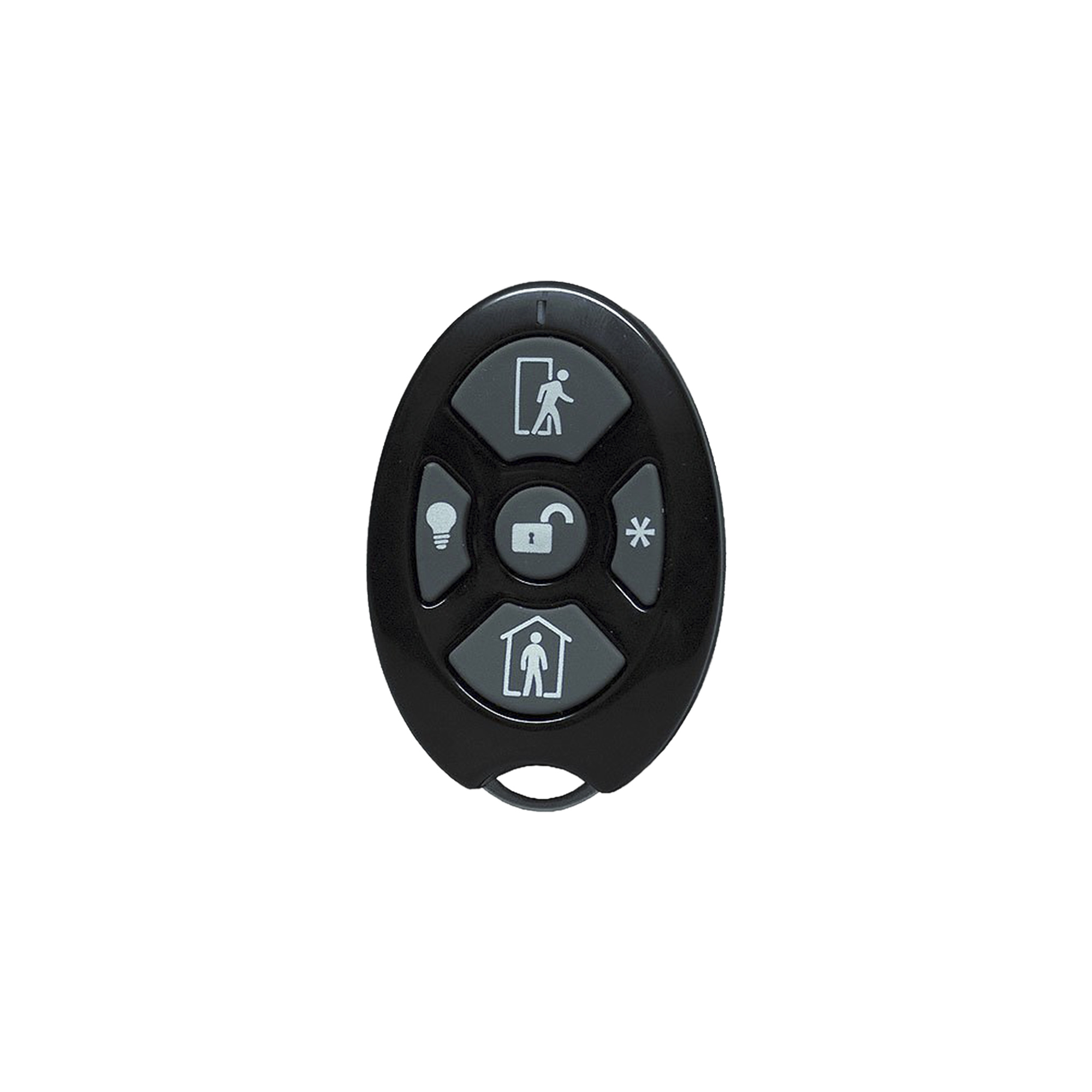 ALULA - Control Remoto de Seguridad Cinco Botones / Compatible con AutomatizaciÃ³n del Hogar / EncriptaciÃ³n InalÃ¡mbrica / Indicador de BaterÃ­a Baja