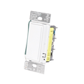 (RadioRa3) Atenuador tÃ¡ctil Sunnata Dimmer PRO color blanco, snow satin, cable neutro / soporta 250W LED