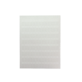 Hojas con 5000 Etiquetas Auto-Laminadas para Impresora Láser/Inyección de Tinta, para Cables de 3 a 7.1 mm de Diámetro (12 - 10 AWG), Color Blanco