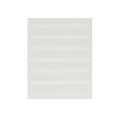 Paquete de Hojas con 2500 Etiquetas de Identificación Auto-Laminadas para Impresora Láser/Inyección de Tinta, para Cables de 4.1 a 8.1 mm de Diámetro (10 - 6 AWG), Color Blanco