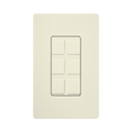 Caja de pared para varios contactos de red o tel, 6 mini espacios