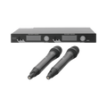 Kit de MicrofonÃ­a inalÃ¡mbrico | 2 MicrÃ³fonos de mano | Receptor UHF | Pantalla LCD | 200 Canales |Â Gran cobertura