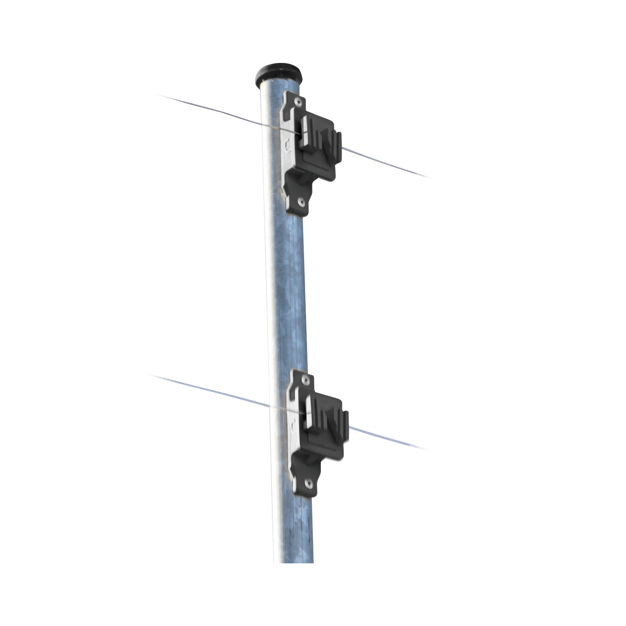 Aislador de Paso reforzado para cercos elÃ©ctricos, resistente al clima extremoso