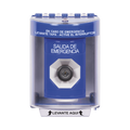 BotÃ³n de Salida de Emergencia, Texto en EspaÃ±ol, Tapa Protectora de Policarbonato SÃºper Resistente, Llave para Activar