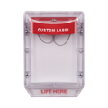 Cubierta Protectora de Policarbonato Serie Stopper IIÆ, Con Bocina, Sin Espaciador, Montaje Empotrado, Etiqueta Personalizada