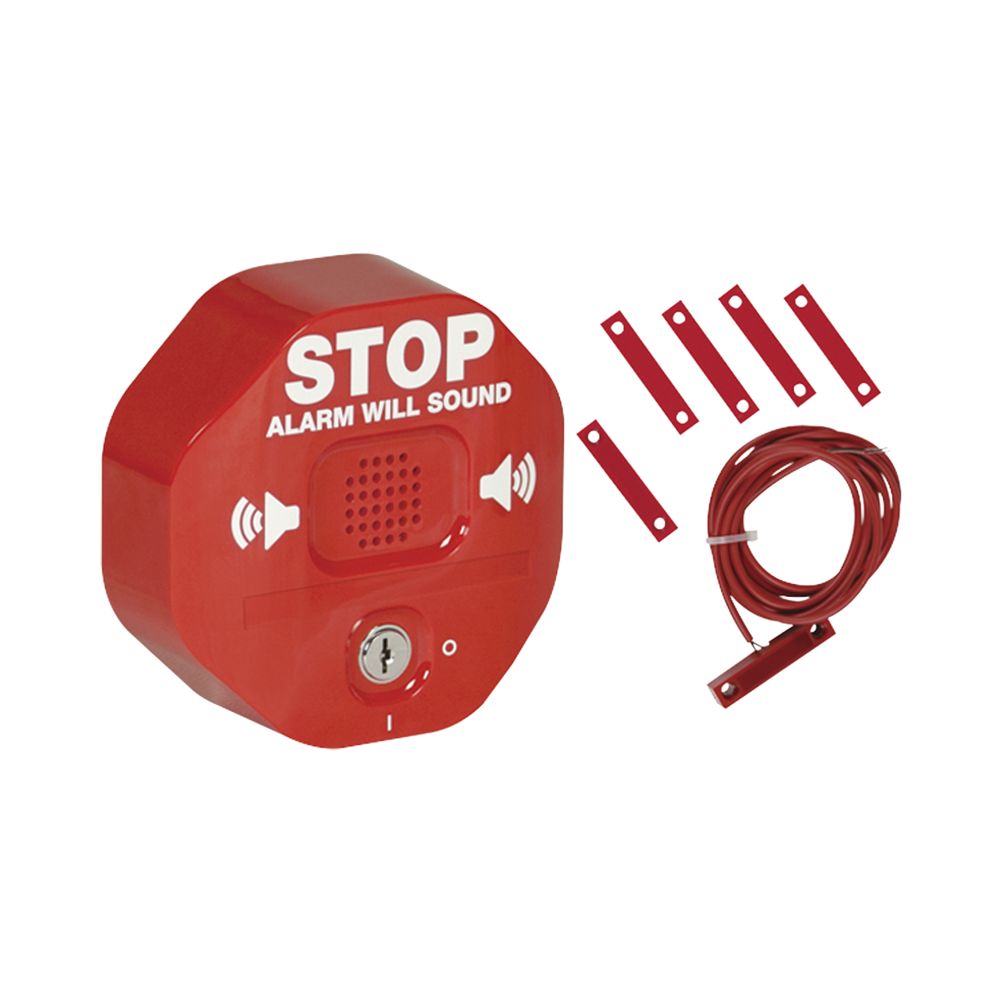 Alarma MultifunciÃ³n Exit StopperÂ® para proteger puertas dobles (incluye contactos magnÃ©ticos)