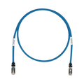 Patch Cord Cat6A, Blindado S/FTP, CM/LS0H, 1.52 Metros (5 Pies), Color Azul