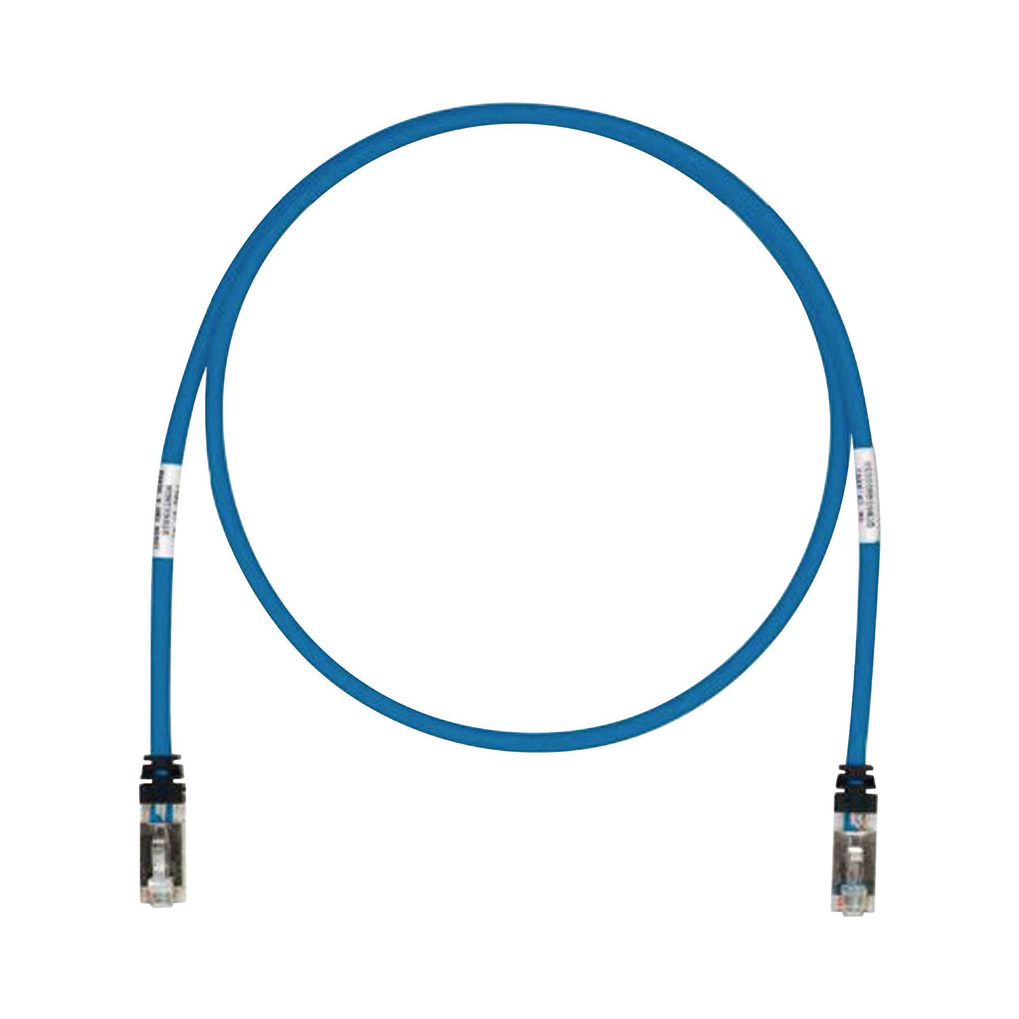 Patch Cord Cat6A, Blindado S/FTP, CM/LS0H, 2.13 Metros (7 Pies), Color Azul
