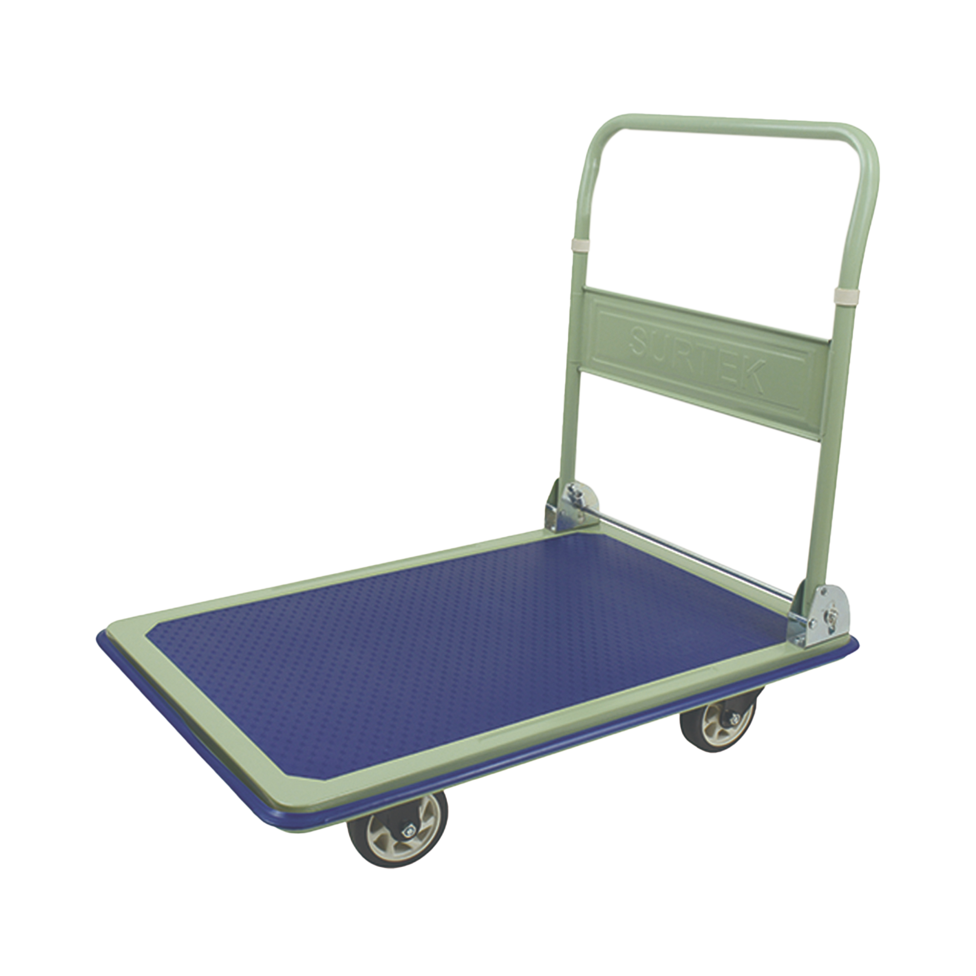 Carro Plataforma con capacidad 300 Kg / Base metÃ¡lica resistente con protecciÃ³n plÃ¡stic / 4 Ruedas TPR duraderas."