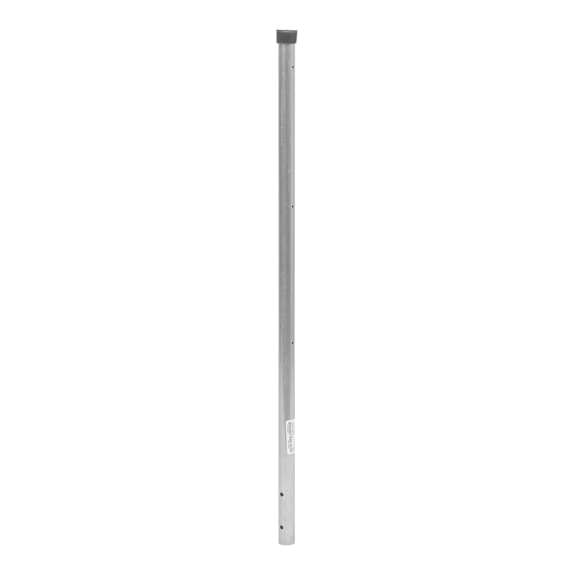 Poste de ESQUINA para Cerca Electrificada. Tubo Galvanizado cal. 18 de 1" Diam. y 0.8m Alto con TapÃ³n, ideal para 3 Aisladores