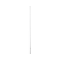 Poste de Esquina para Cerca Electrificada. Tubo Galva. de 1.4 m, cal. 18 de 1" Diam. + Pintura Blanca. Ideal para 6 Aisladores