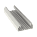 Base para canaleta T-70, de PVC rÃ­gido, con orificios perforados para montaje, 103.3 x 44.9 x 2400 mm, Color Blanco Mate