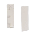 UniÃ³n recta de tapa, para uso con canaleta T70, Material PVC RÃ­gido, Color Blanco Mate