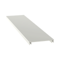 Cubierta para canaleta T-70, de PVC rÃ­gido, 70.1 x 9.1 x 2400 mm, Color Blanco Mate