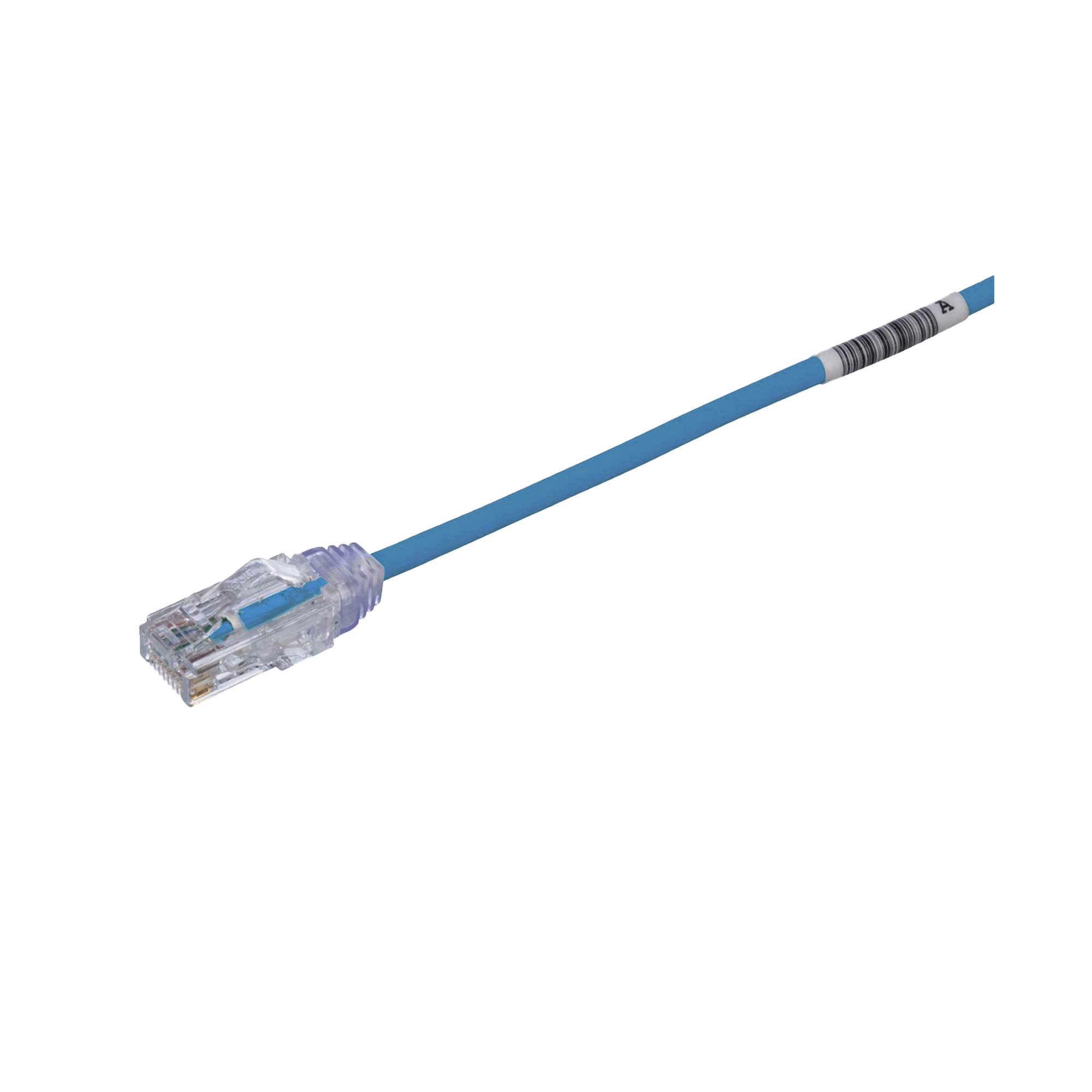 Cable de Parcheo TX6, UTP Cat6, DiÃ¡metro Reducido (28AWG), Color Azul, 10 Metros (32.81 Pies)