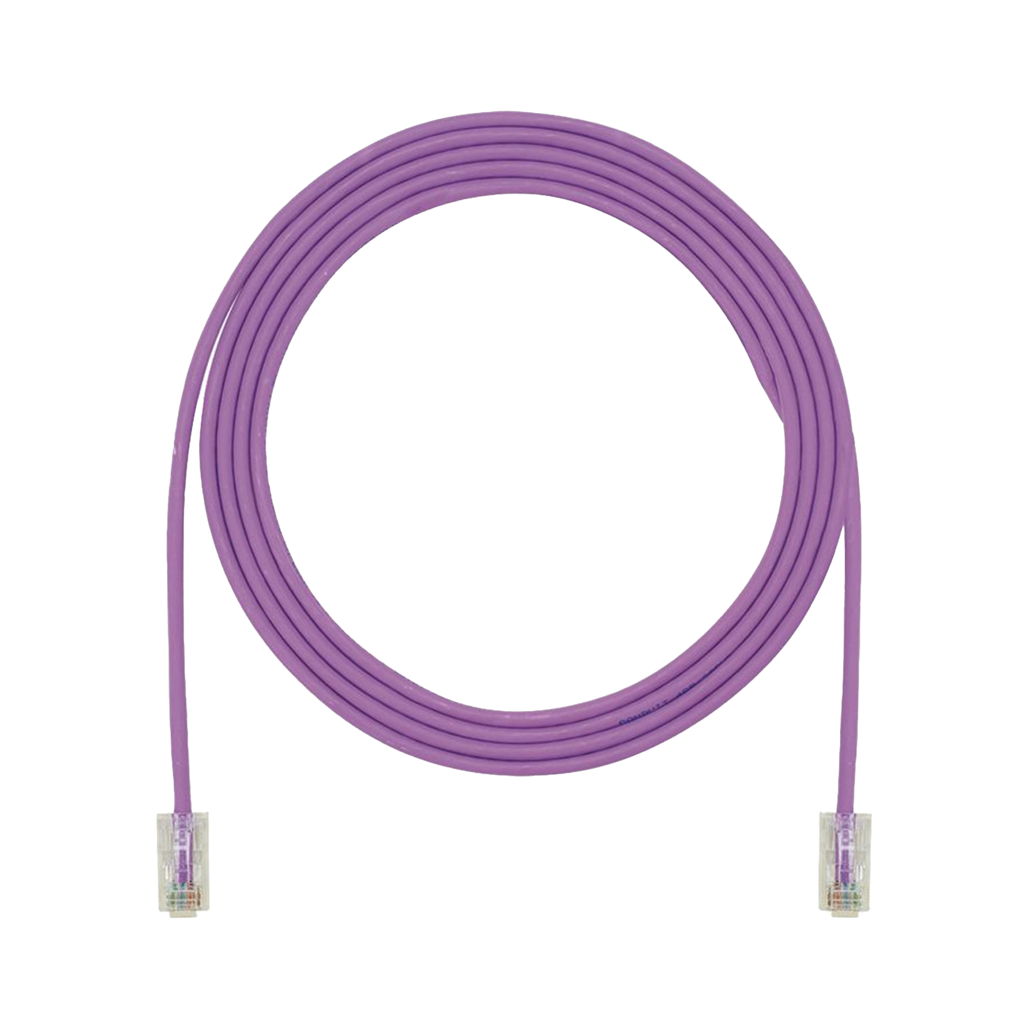 Cable de Parcheo UTP, Cat6A, 24 AWG, CM, Color Violeta, 3.05 Metros (10 Pies)