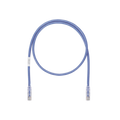 Cable de Parcheo UTP, Cat6A, 24 AWG, CM, Color Azul, 4.27 Metros (14 Pies)