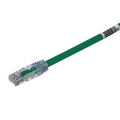 Cable de Parcheo UTP, Cat6A, 24 AWG, CM, Color Verde, 7.62 Metros (25 Pies)