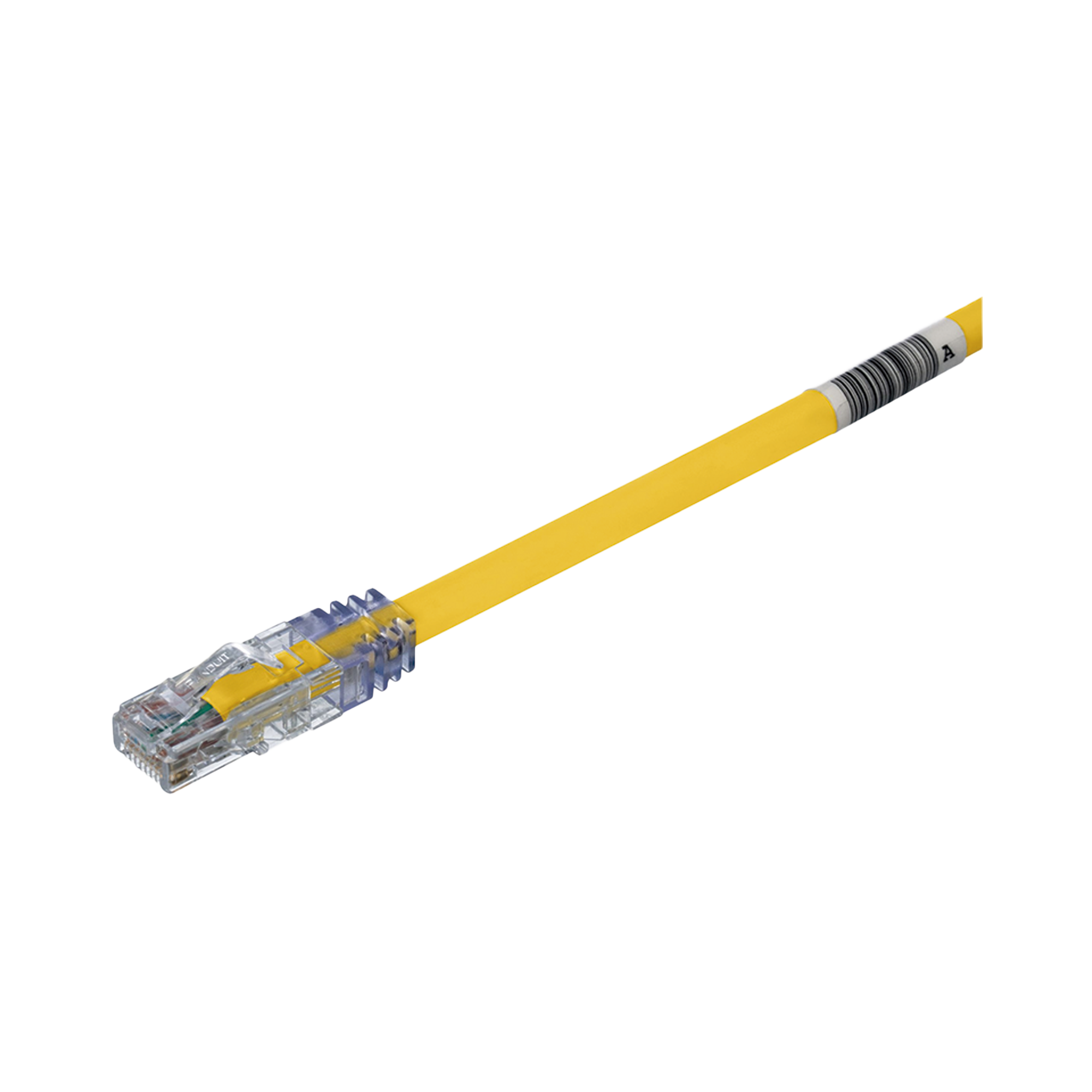Cable de Parcheo UTP, Cat6A, 24 AWG, CM, Color Amarillo, 9.14 Metros (30 Pies)