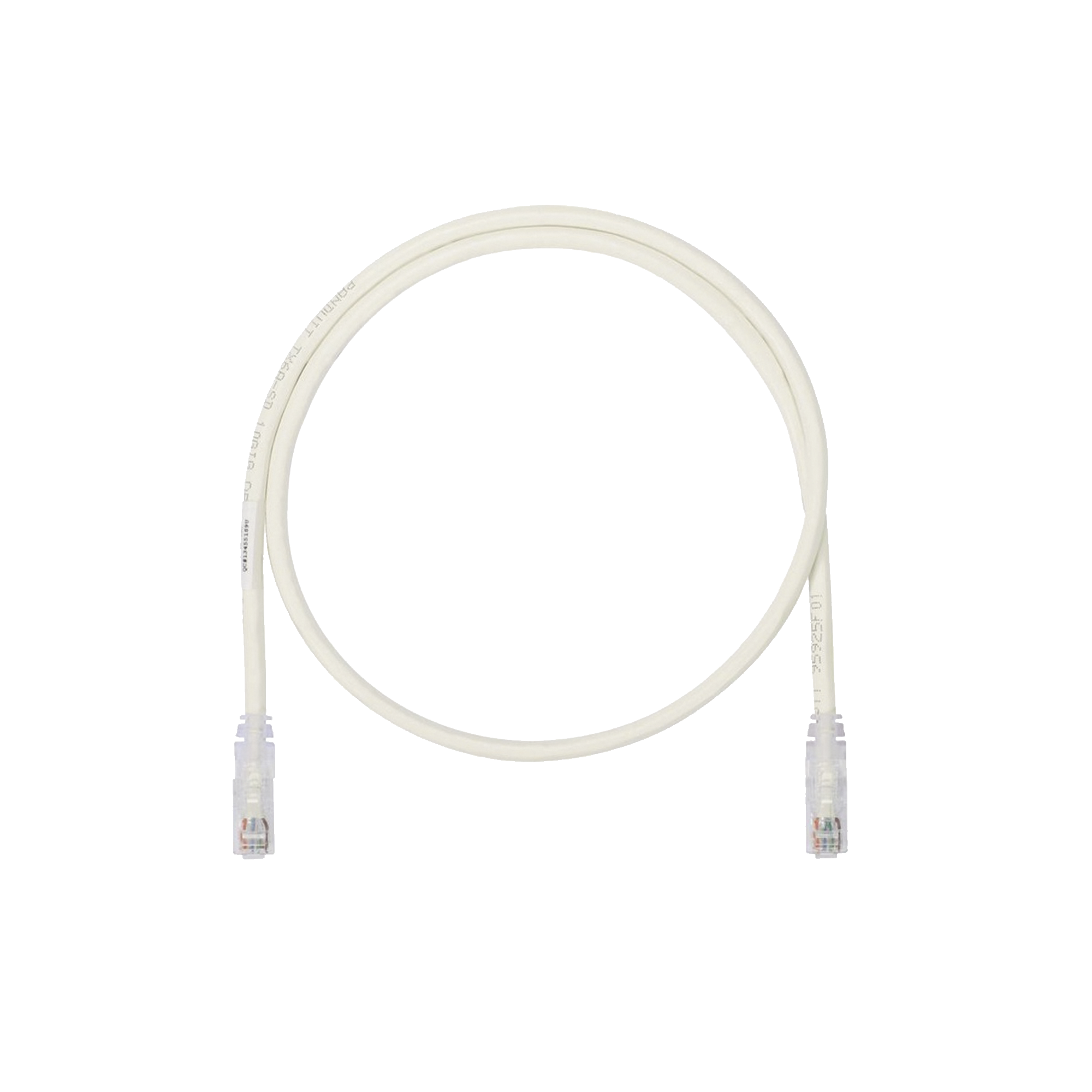 Cable de Parcheo UTP, Cat6A, 24 AWG, CM, Color Blanco, 3 Metros (9.84 Pies)