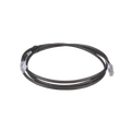 Cable de Parcheo UTP, Cat6A, 24 AWG, CM, Color Negro, 1.52 Metros (5 Pies)