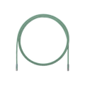 Cable de Parcheo UTP, Cat6A, 24 AWG, CM, Color Verde, 1.52 Metros (5 Pies)