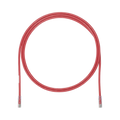Cable de Parcheo UTP, Cat6A, 24 AWG, CM, Color Rojo, 1.52 Metros (5 Pies)