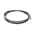 Cable de Parcheo UTP, Cat6A, 24 AWG, CM, Color Negro, 2.13 Metros (7 Pies)
