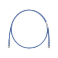 Cable de Parcheo TX6, UTP Cat6, 24 AWG, CM, Color Azul, 10.67 Metros (35 Pies)
