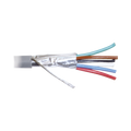 Bobina de 305 Metros (1000 Pies) de Cable 8 Conductores, 22 AWG, Tipo CMR, de Color Gris para Aplicaciones en Alarmas de Intrusión /Control de Acceso/Interfonos y TV Porteros/Automatización/Audio y Voceo.
