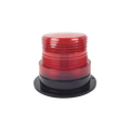 Burbuja Brillante de Larga Vida Ãštil, con 8 LEDs Color Rojo, Domo Rojo, 12Vcd