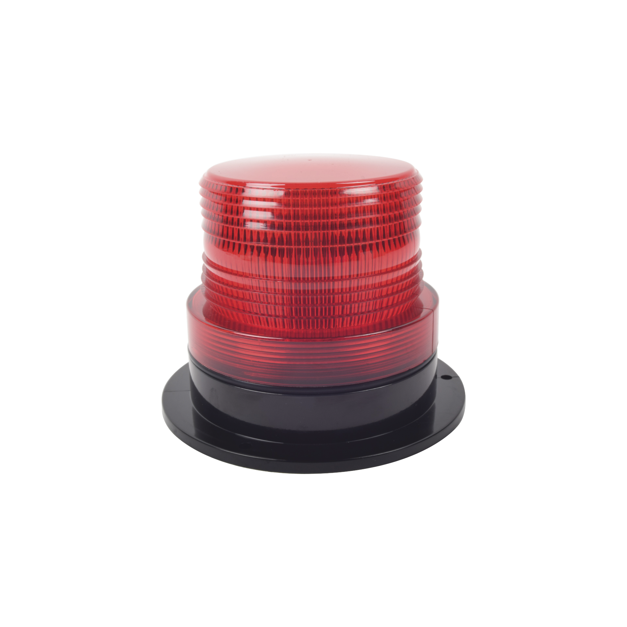 Burbuja Brillante de Larga Vida Ãštil, con 8 LEDs Color Rojo, Domo Rojo, 12Vcd