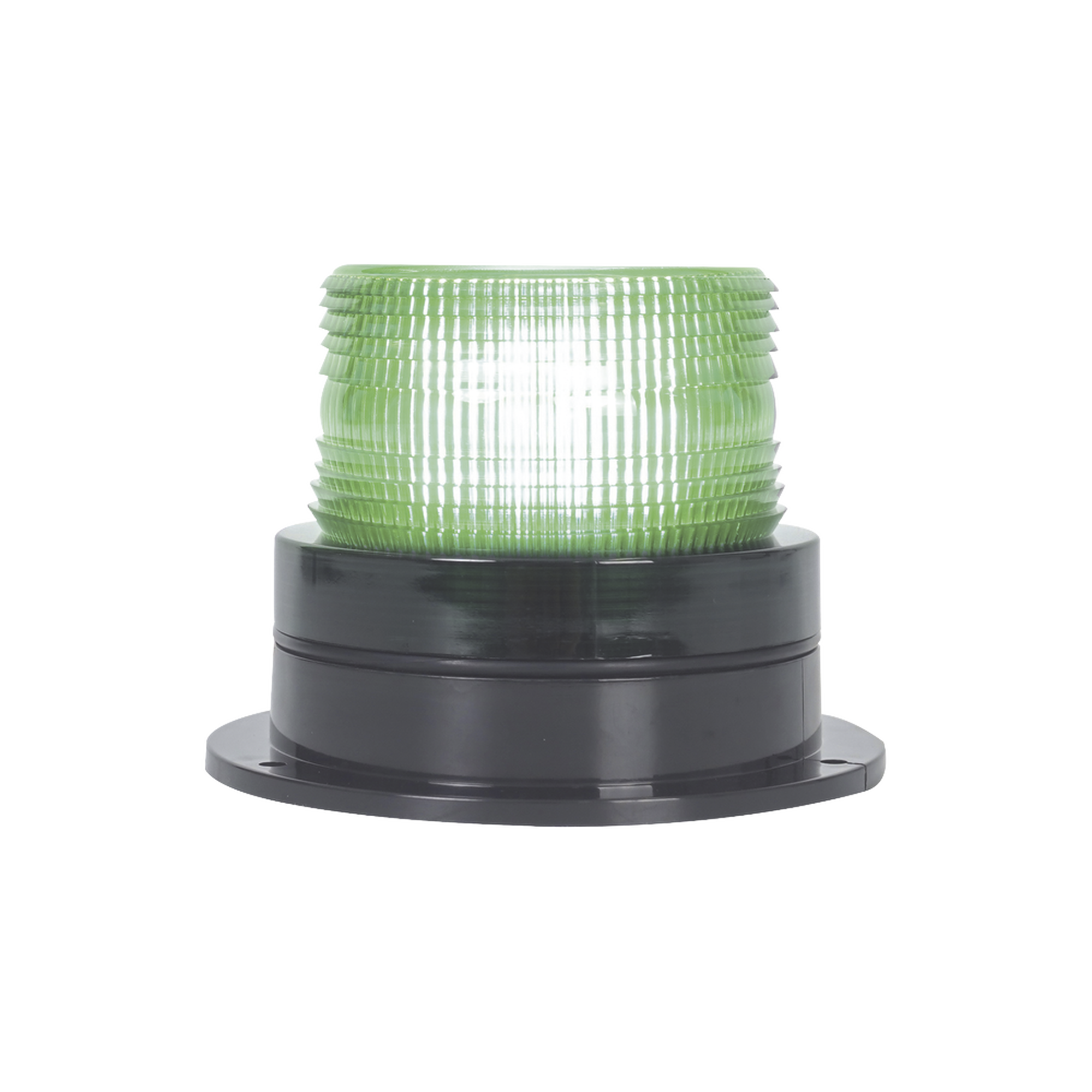 Burbuja Brillante de Larga Vida Ãštil, con 8 LEDs Color Verde, Domo Verde, 110 Vca