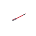 Cable de Parcheo UTP, Cat6A, 24 AWG, CM, Color Rojo, 3.05 Metros (10 Pies)
