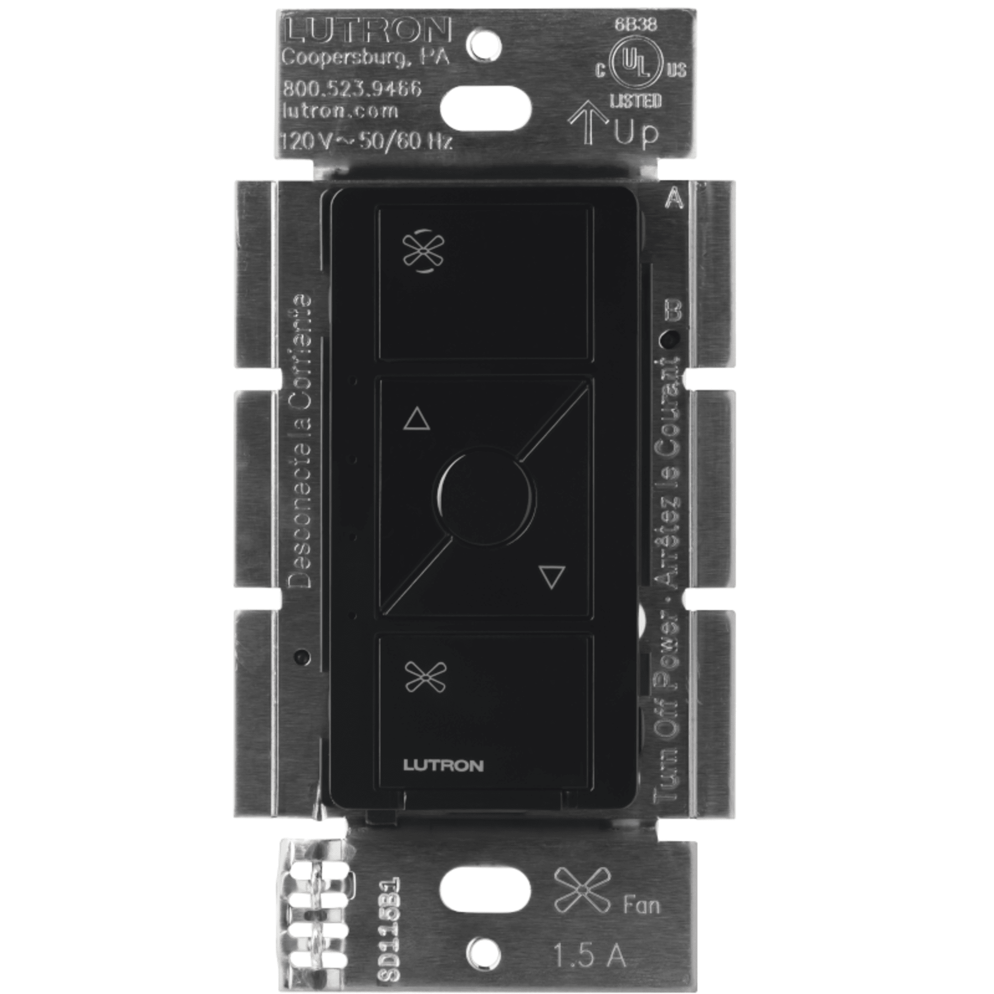 (Caseta Wireless) Control de velocidad inalÃ¡mbrico para ventilador de techo, un solo polo.