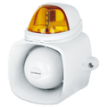 Sirena / Luz EstroboscÃ³pica AutÃ³noma / Color Ambar  4 en 1 / IP65 / Uso Interior y Exterior / 12 Vcd / MÃºltiples Tipos de NotificaciÃ³n / EstroboscÃ³pica, de Sirena o de Audio /