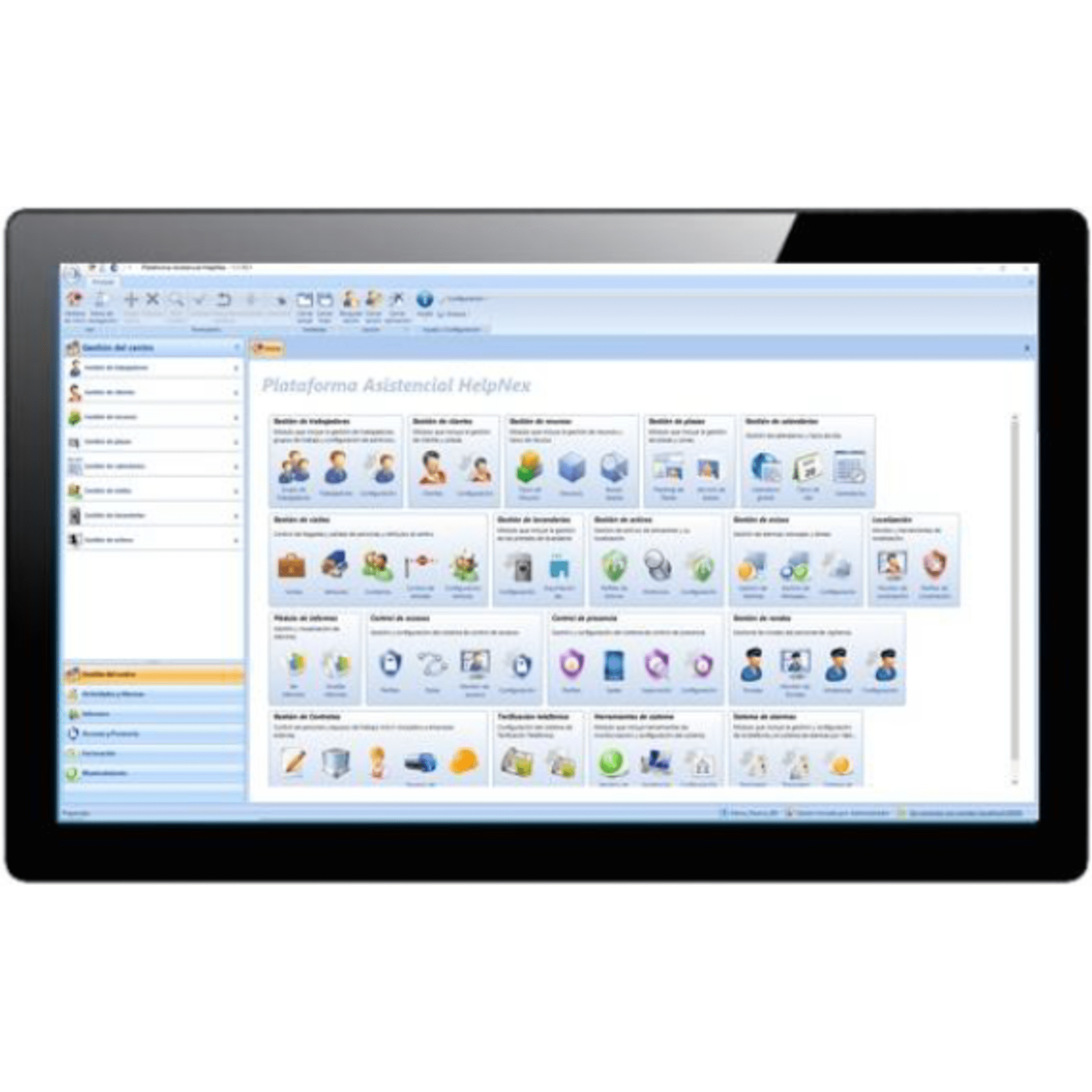 Pantalla TÃ¡ctil NX0420/V2 21.5" / Windows 10 / ProtecciÃ³n IP65 / 4 USB / HDMI / VGA / RS-232 / Wi-Fi / Helpnex Preinstalado / Montaje Panel y VESA