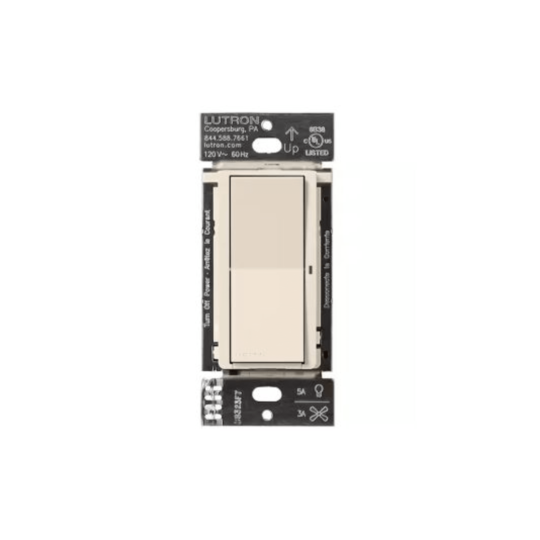 (Caseta Wireless) Interruptor Inteligente On/Off, requiere cable neutro. 5A, /120V