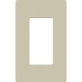 Placa de pared 1 espacio, para atenuador (dimmer), apagador Ã³ control remoto inalÃ¡mbrico LUTRON.