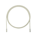 Cable de Parcheo UTP, Cat6A, 24 AWG, CM, Color Gris, 0.91 Metros (3 Pies)