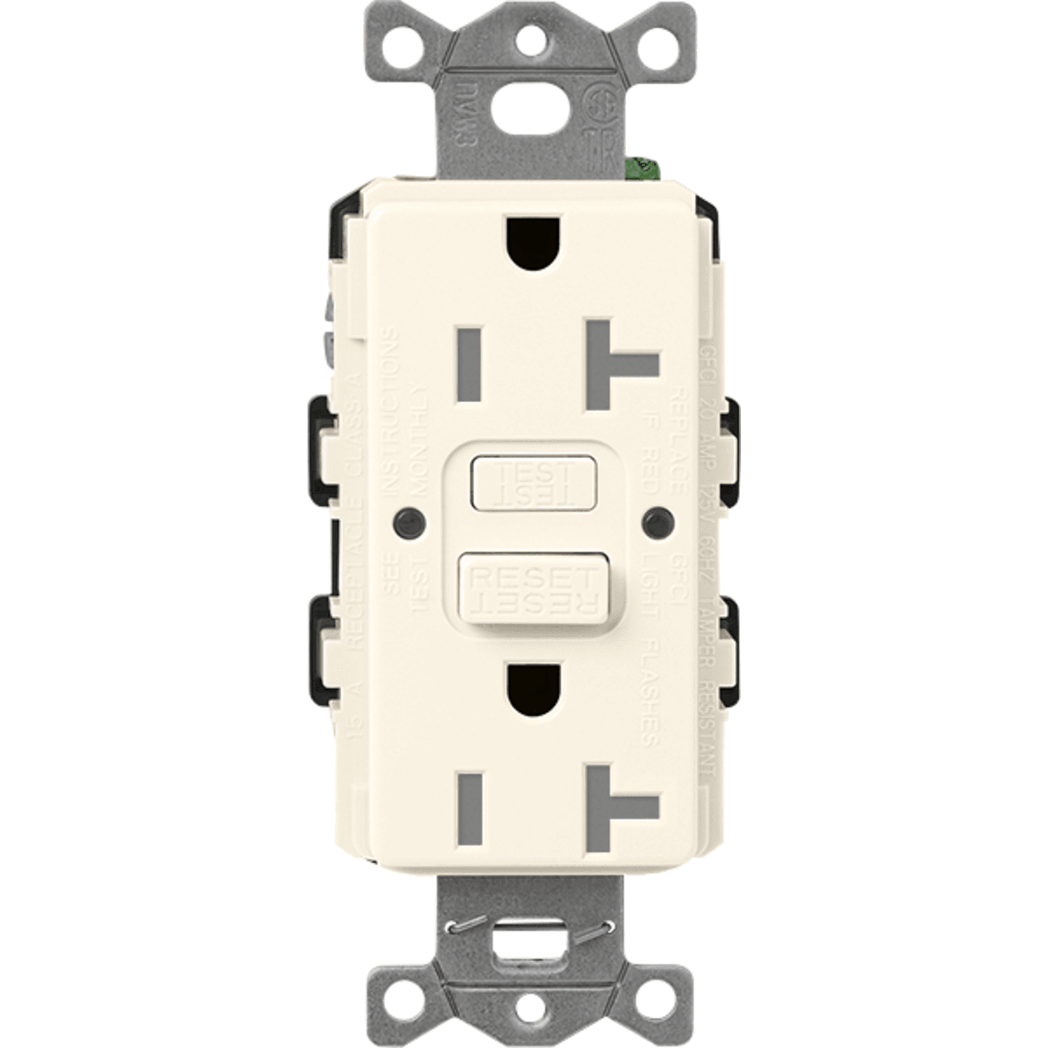 RECEPTACULO TOMACORRIENTE 15A CON BOTON RESET