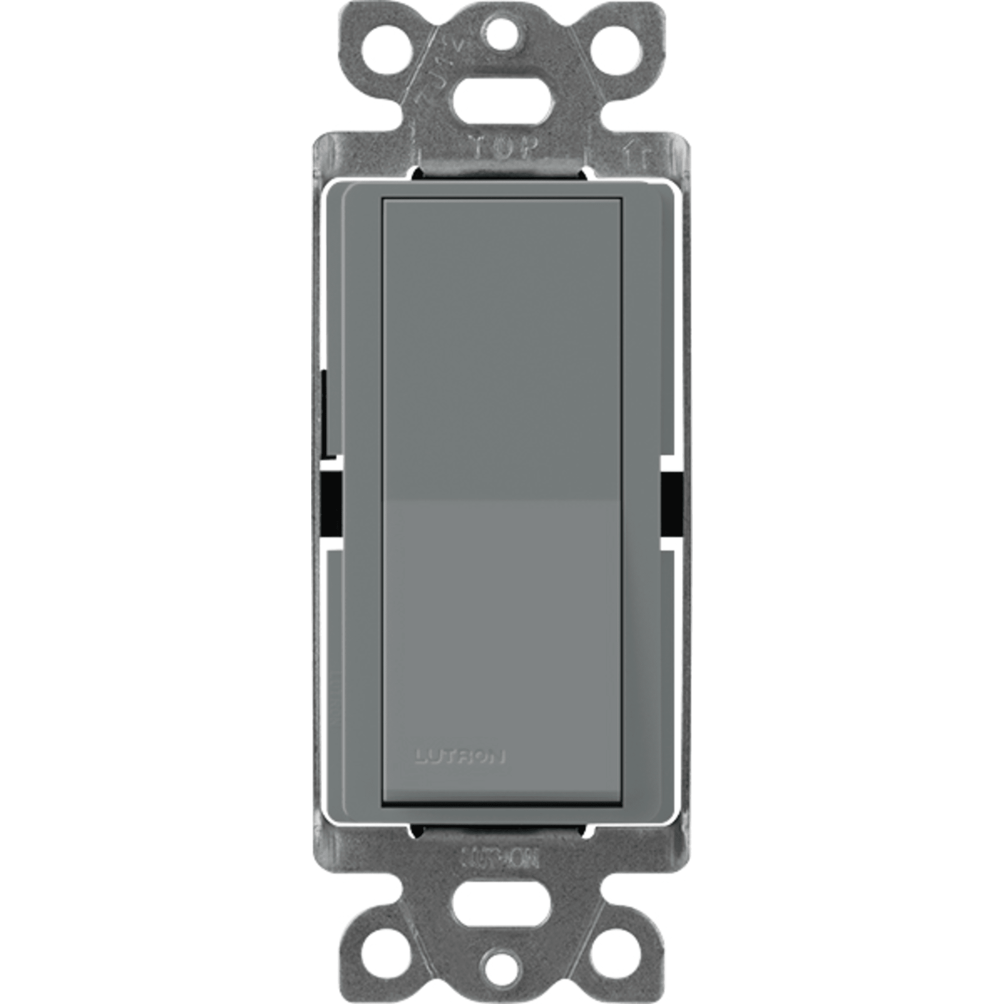 Interruptor Claro, 3 Hilos, 15A, Color Gris