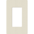 Placa de pared 1 espacio, para atenuador (dimmer), apagador Ã³ control remoto inalÃ¡mbrico LUTRON.