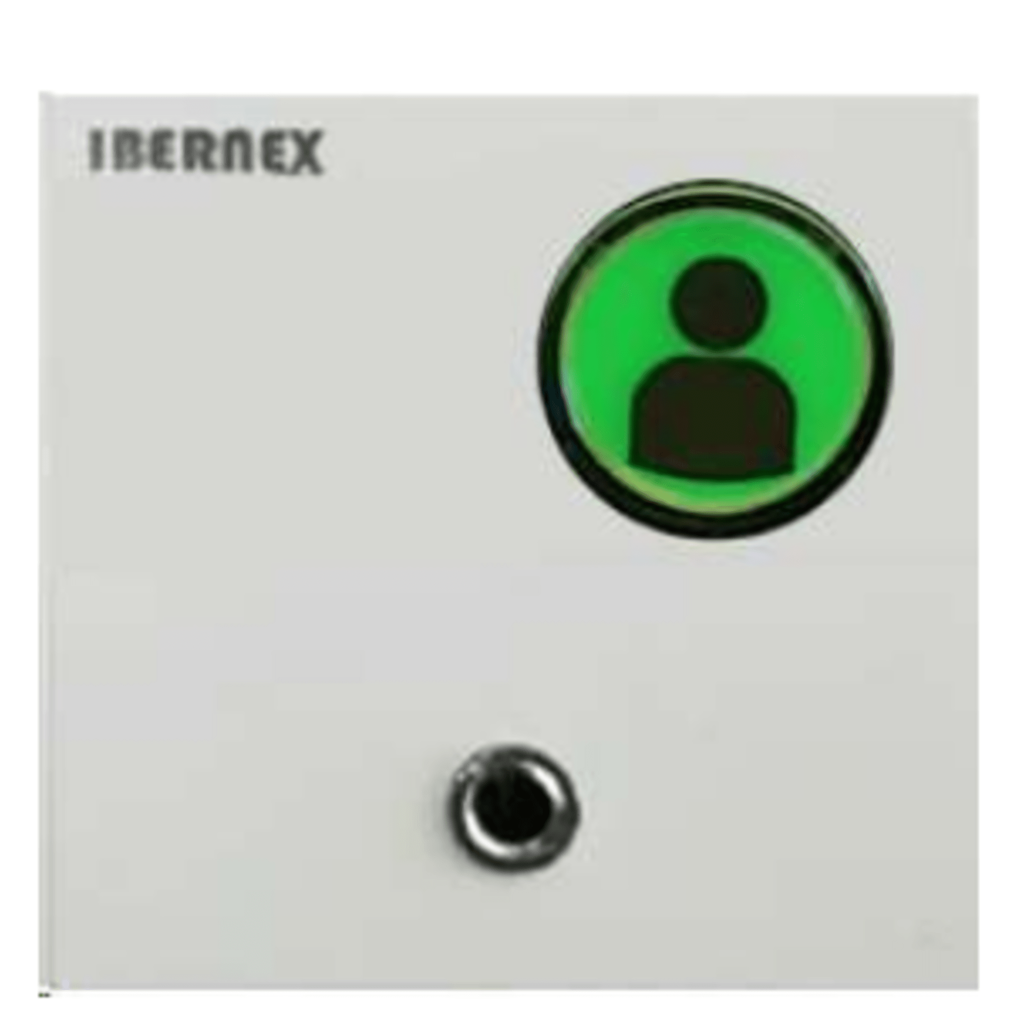 MÃ³dulo de 1 botÃ³n para empotrar con conexiÃ³n Jack para pulsadores de cama NX0881 CON LECTOR RFID y seÃ±alizaciÃ³n acustica