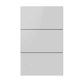 Apagador inalÃ¡mbrico ZigBee 110-220V 3 GANG, color blanco