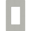 Placa de pared 1 espacio, para atenuador (dimmer), apagador Ã³ control remoto inalÃ¡mbrico LUTRON.